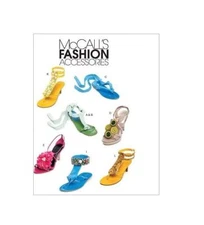 McCalls Sewing Pattern Shoe Sandal Decorations