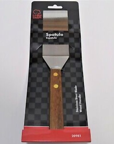 A7-Chef Craft Select Spatola con manico in legno massello in acciaio inox, 8 pollici - Foto 1 di 2