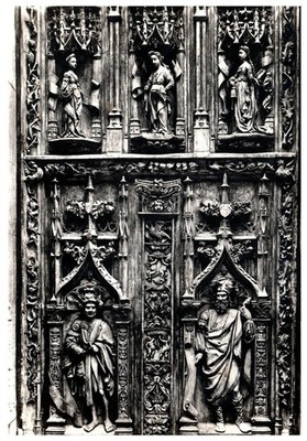 Vintage Postcard Aix en Provence Cathedrale Saint Sauveur Portal 1504