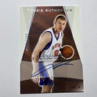 2003-04 SP Rookie Authentics MACIEJ LAMPE Autographed RC Card  861/1250 Knicks
