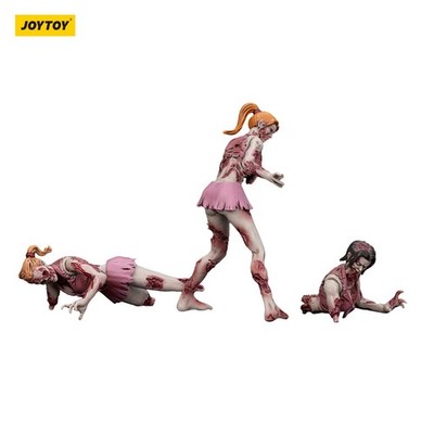 JOYTOY Dark Source 1/25 Action Figure Dark Source Zombie Figure CheerLeaders