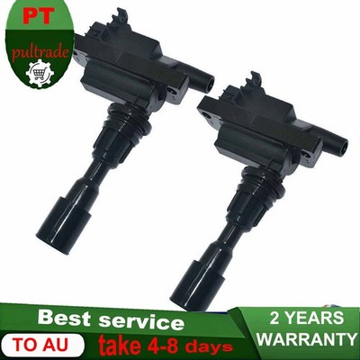 2PCS Ignition Coil For Ford Laser KN KQ & Mazda 323 Astina BJ 1.6L 1998-2003 NEW