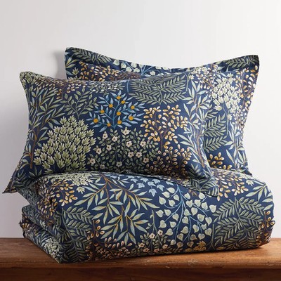 English Forest Cotton Twin Duvet Cover & Pillow sham Set Levtex Home
