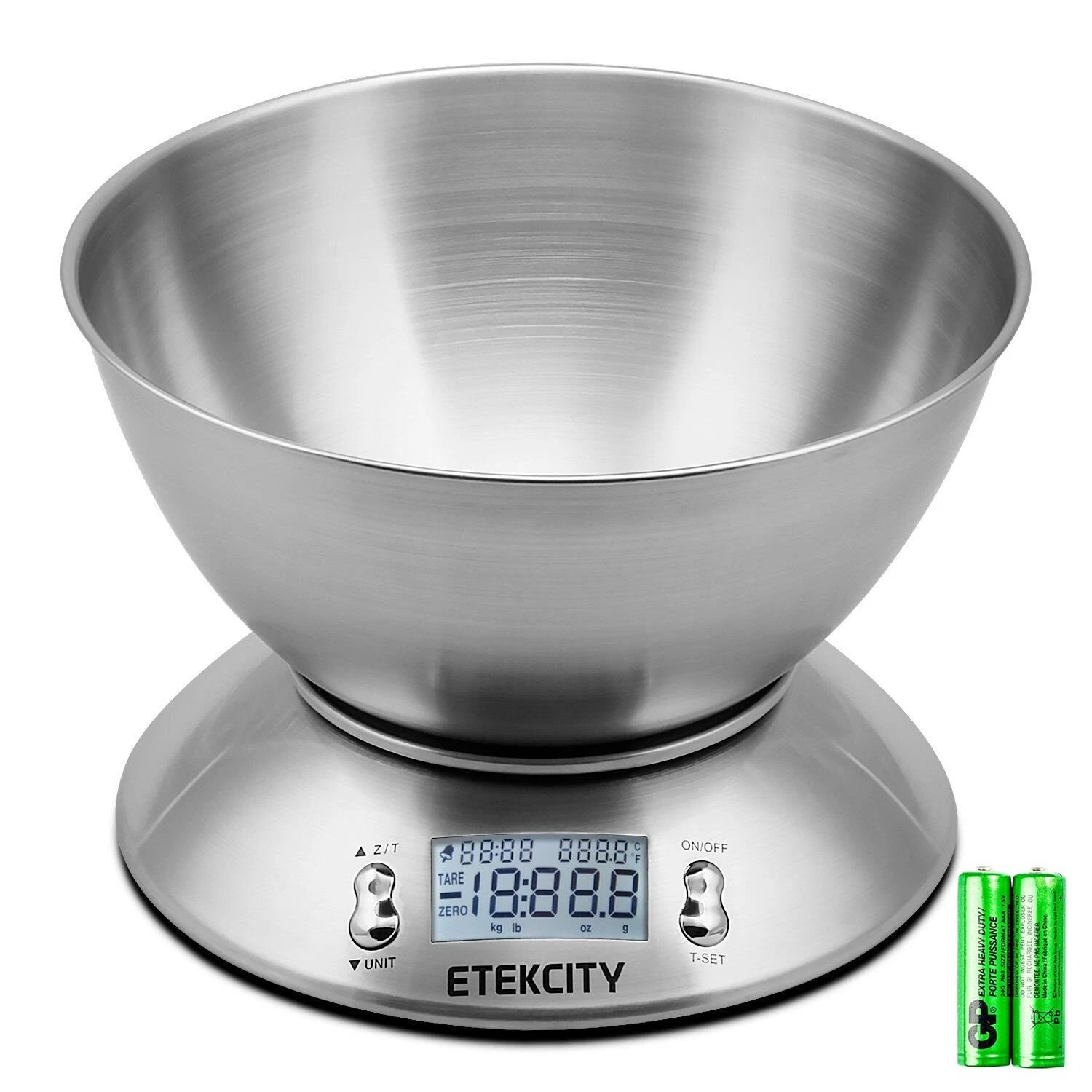 Digital Kitchen Scale with Bowl, Etekcity Food Weight Scale, Ounces and Pounds