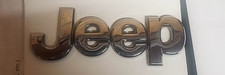 Oem Jeep Chrome Letter Emblem Badge Nameplate Replacement Tailgate - Excellent Oem Jeep Chrome Letter Emblem Badge Nameplate Replacement Tailgate - Excellent