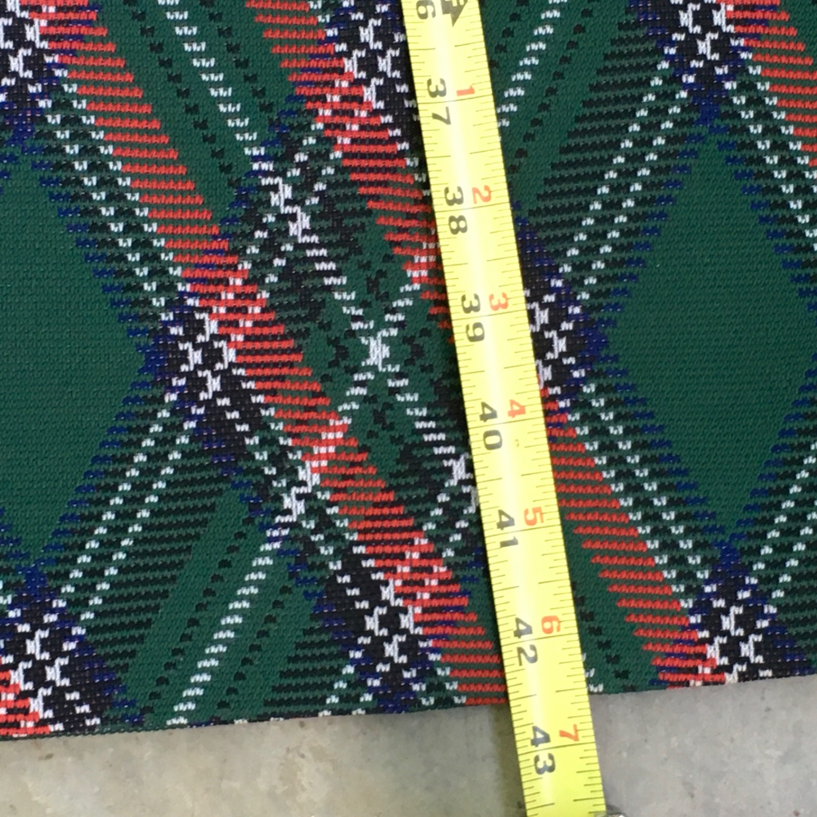 Sears Fashion USA Womens 16 Maxi Skirt Set 70s Tartan Plaid Matching Velvet Vest