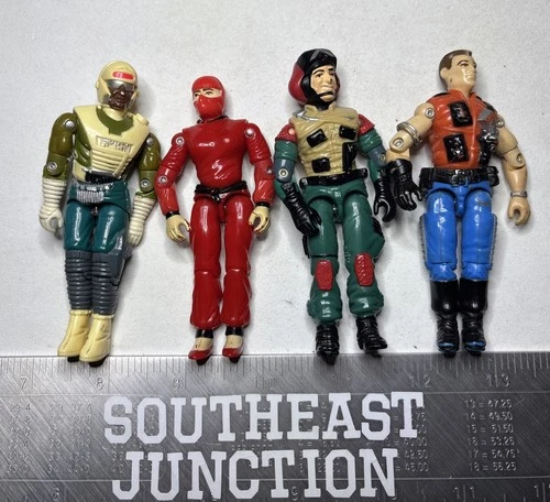 New ListingVintage 80s/90s GI Joe ARAH Figure Lot Hasbro Bundle Of 4 Heavy Play Figures