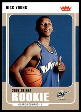 2007-08 Fleer Nick Young Rookie Washington Wizards #233