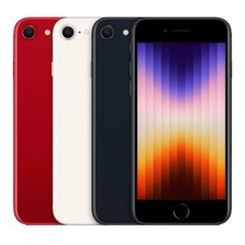 Apple iPhone SE 2022 3rd Gen 64GB Unlocked iOS Smartphone All Colors Pristine A+