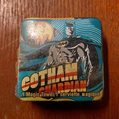 Greenbrier Batman Gotham Guardian Magic Towel, 100% Cotton, 11 x 11 in