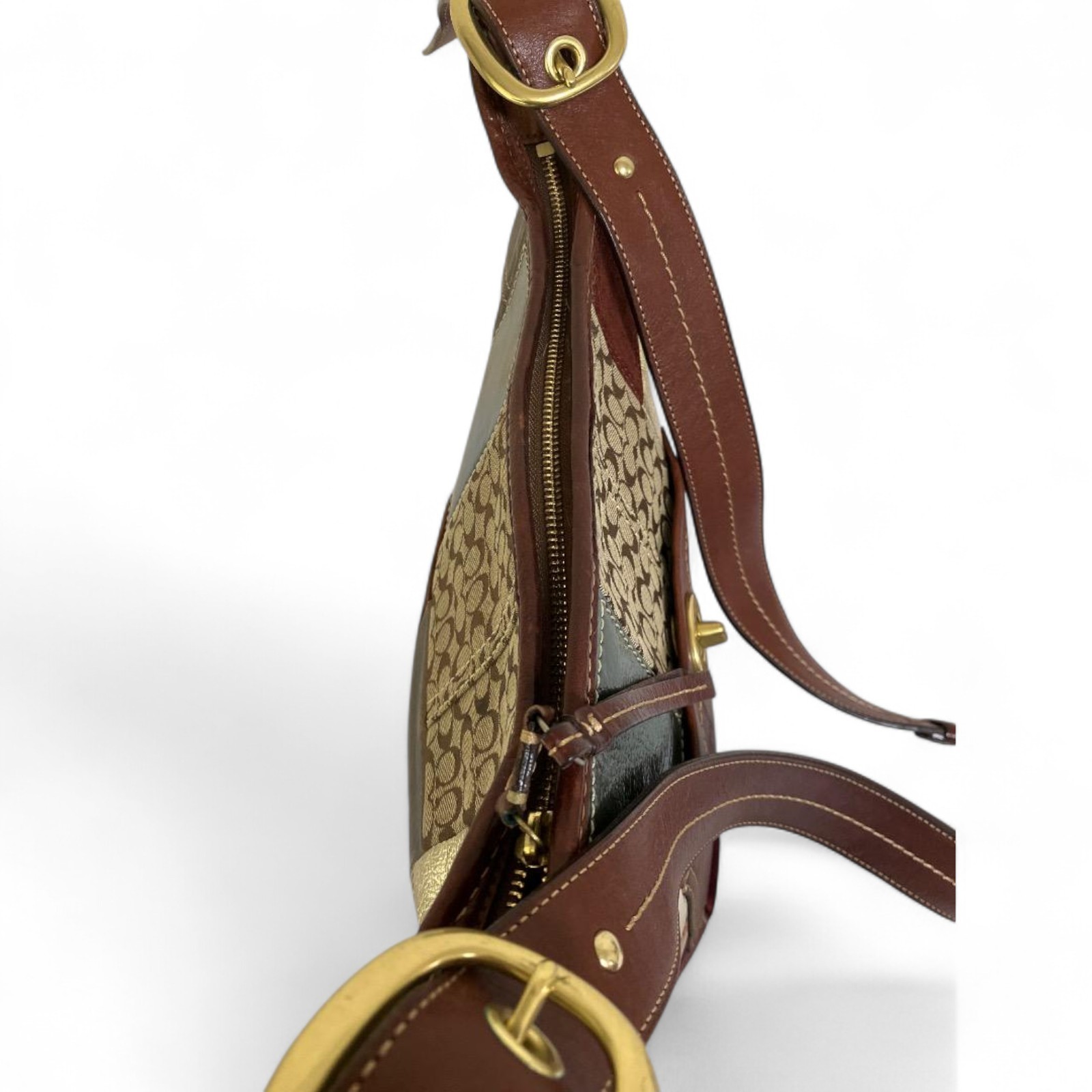 Coach 11356 Holiday Patchwork Bleecker Duffle Buc… - image 8