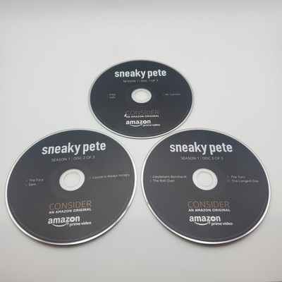 Sneaky Pete: Season 1 (DVD, 2015) FYC, Amazon Prime, Tested And Working