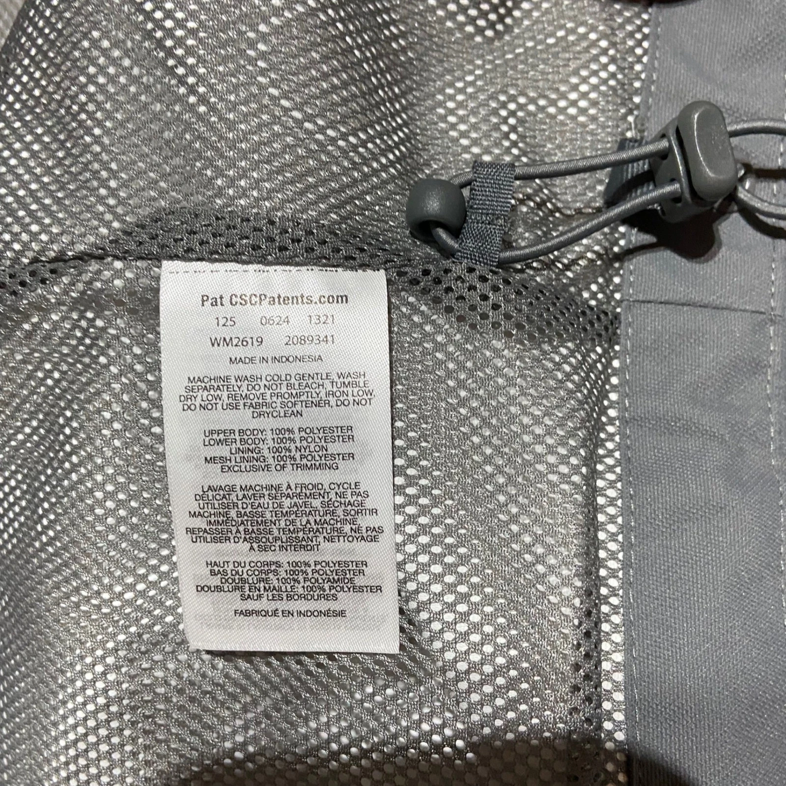 Columbia Mens Hikebound II Jacket L Grey Waterproof Omni-Tech Hooded WM2619-039 image 12
