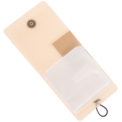 CD Booklet Travel Case Holder Organizer Clear Storage Cases for Home - Afbeelding 8 van 12