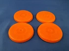 He-Man MOTU Blasterhawk Orange Disc Lot of 4 ~ Vintage ~ Mattel 1985 Accessory ~