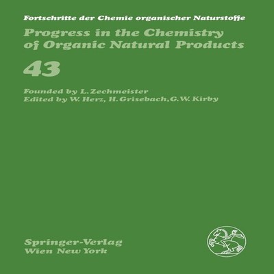 Fortschritte der Chemie organischer Naturstoffe / Progress in the