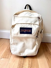 JanSport Cool Student 17.5" Leather Bottom Backpack - 34L Coconut JS0A2SDD
