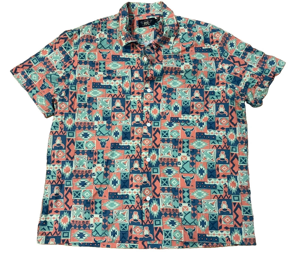 RRL Short Sleeve Casual Button-Down Shirts for Men for sale | eBay