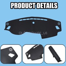 Dash Mat Cover – Black – For Jun 2010 To Aug 2015 Kia Optima (Right-Hand Drive)