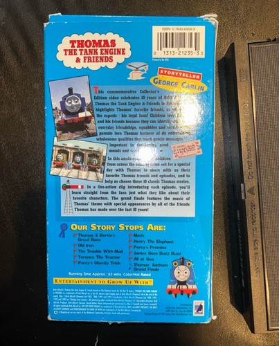 Thomas Friends - Ten Years Of Thomas (VHS, 1999) - Picture 3 of 4