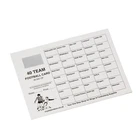 5 -10 - 20 - 50 Football Charity Fundraising Scratch Cards 40 Teams Social Clubs