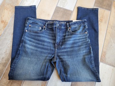 NWT American Eagle Skinny  AirFlex Denim  Jeans Mens Size 40Wx34L. NEW