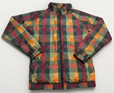 The North Face Multicolor Plaid Jacket Sz Medium
