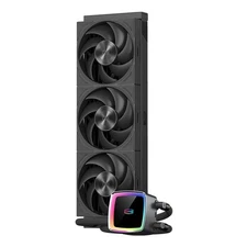 PCCOOLER Liquid CPU Cooler DE360 MAX BK  360mm, Dual-Chamber Pump ARGB Display