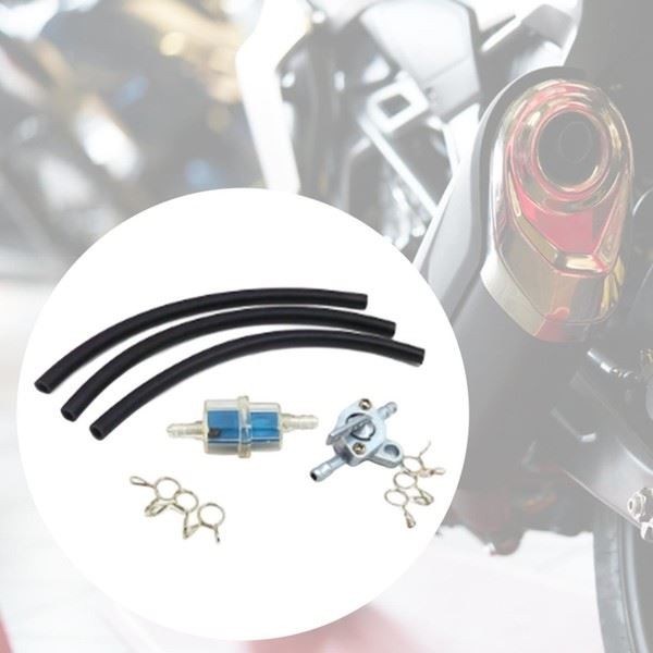 Motorrad Kraftstoffschlauch ÖLfilter Kit Mit Eurowagens Fittings Ersatz-image