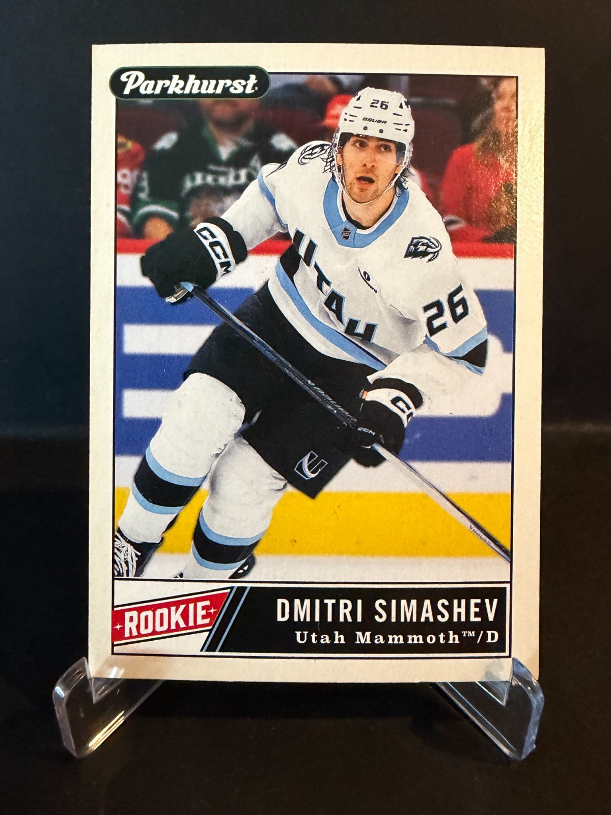 2025-26 Upper Deck Parkhurst Hockey - Dmitri Simashev Rookie #207- Mammoth
