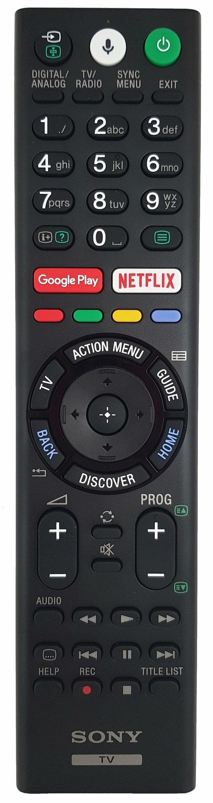 Original Sony Fernbedienung für KD-55XE8599 | KD-55XE8599B | KD-55XE9005