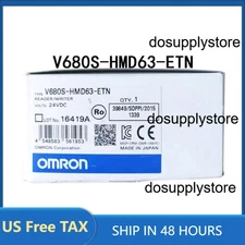 Omron New V680S-HMD63-ETN Original manufacturer PLC module US Free TAX