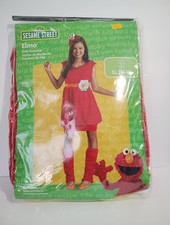 Sesame Street Elmo Costumer Girls Size XL 14/16