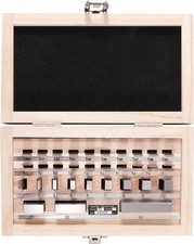 TECWERK Parallelendmaß-Satz Toleranzklasse 2 103 teilig Stahl