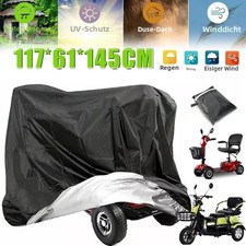 Premium Elektromobil Abdeckhaube Scooterabdeckung Schutzplane für Seniorenmobil