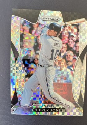 2019 Panini Prizm - Tier III Chipper Jones #201 Power Plaid Prizm 59/75