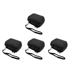 4 PCS Eva Speaker Carrying Pouch Business Trip Case Compact Travel