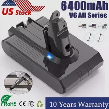 6400mAh Battery For Dyson Replacement Li-ion Animal SV09 DC58 DC59 DC62 US