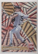 2019 Panini Elite Extra Edition Aspirations Red 117/150 Evan Fitterer #123 0y59