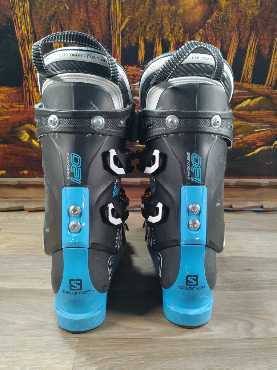 Salomon X Max 120 Energyzer Ski Boots Custom Fit 3D Liners Size
