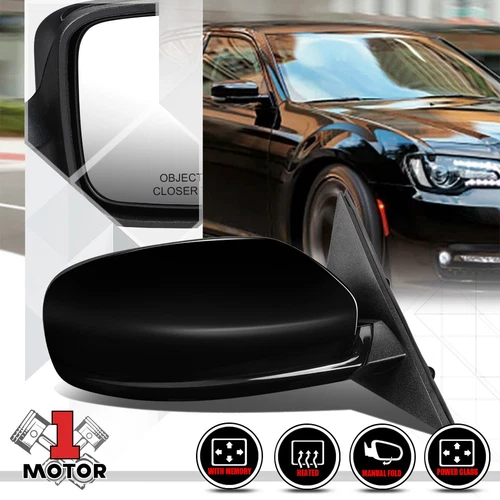 [Right] Passenger Side Power+Heated Foldable Door Mirror for 11-19 Chrysler 300