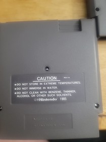 5 NES GAME LOT - Tmnt 2, Gyromite, Tecmo Bowl, Double Dribble, Ice Hockey 