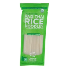 Nouilles Bio Traditionnelles Pad Thaï 8 Oz (Caisse De 8) Par Lotus Foods