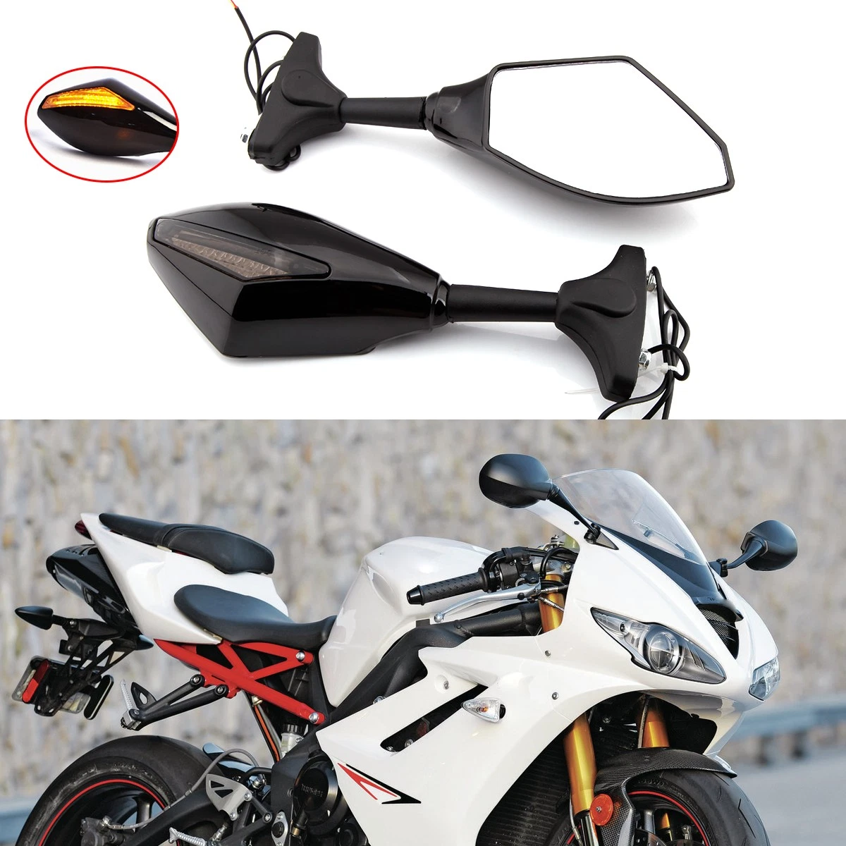 TechSpec Snake Skin Tank Pads Triumph Daytona 675 / Street Triple