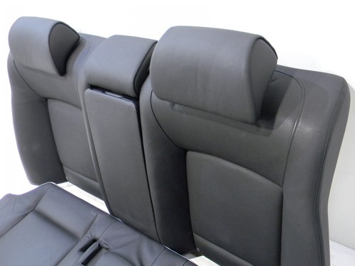 BMW F02 Hintersitze Komfortsitze Sitze Rear Seats Leder Leather DAKOTA SCHWARZ - Picture 3 of 7
