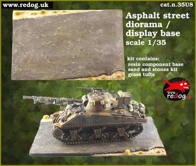1/35 Display Base - Asphaltstraße /U8