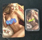 SEXY! Queen Of Diamonds - 1 troy oz .999 Fine Silver Colorized Bar COA # /100