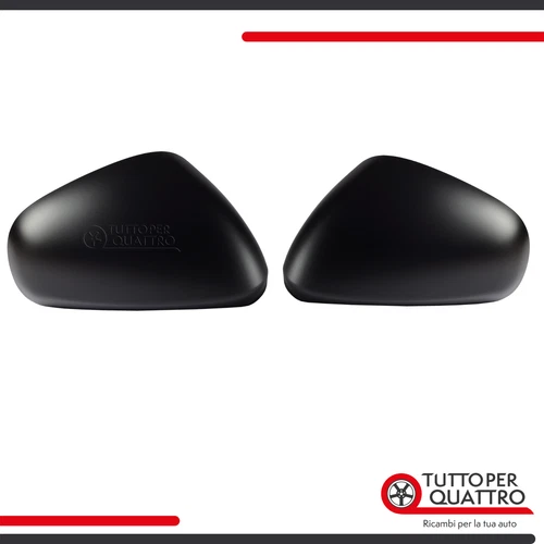 2 BLACK CAPS rearview mirror for Alfa Romeo 159, myth, giulietta dx, sx