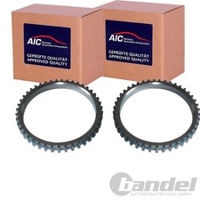 2X AIC ABS-SENSORRINGE VORNE BEIDSEITIG PASSEND F&Uuml;R MITSUBISHI CARISMA COLT