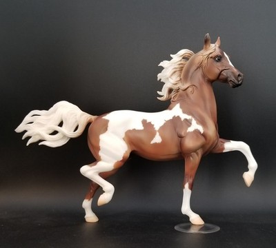 Breyer horse JC Penny Limited Edition pinto Huckleberry mold *fixed broken tail*